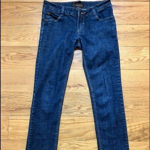 Urban Behavior Dark Wash Skinny Leg Blue Jeans Size 5, 28-in Inseam